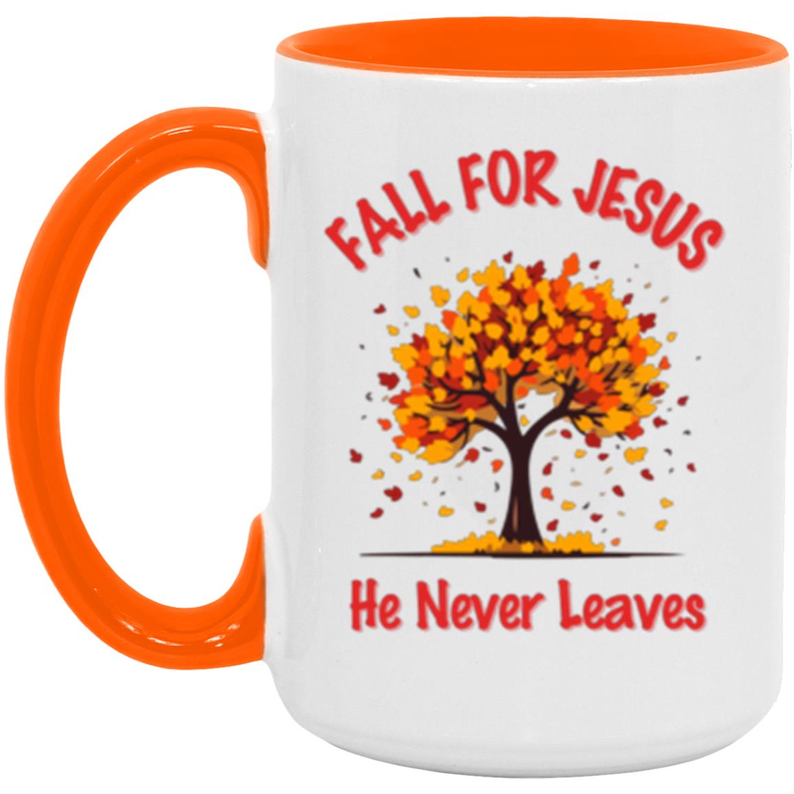 Fall For Jesus | 15oz. Accent Mug