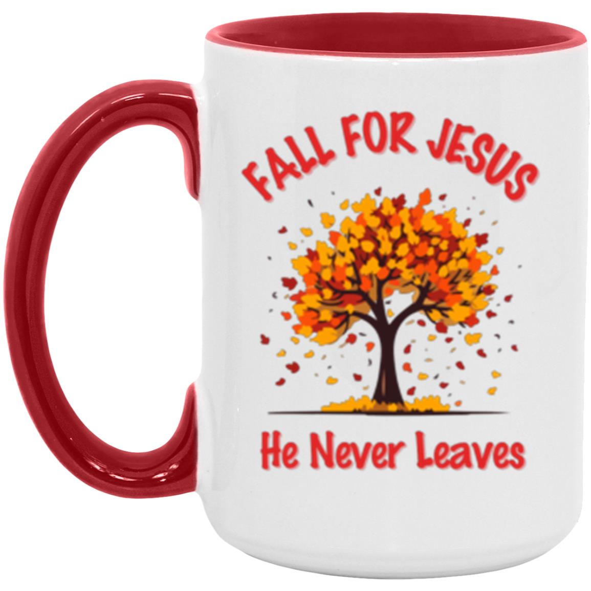 Fall For Jesus | 15oz. Accent Mug