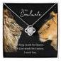 To My Soulmate | Love Knot Necklace