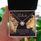 To My Soulmate | Love Knot Necklace