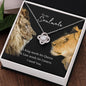 To My Soulmate | Love Knot Necklace