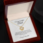 To My Beautiful Bride | Love Knot Necklace