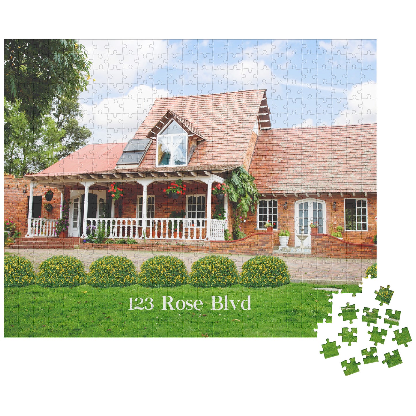 Upload Your Photo Customized Home Jigsaw Puzzle | 500pc Jigsaw Puzzle
