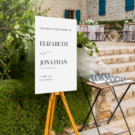 Welcome to the Wedding Sign | Acrylic Prints