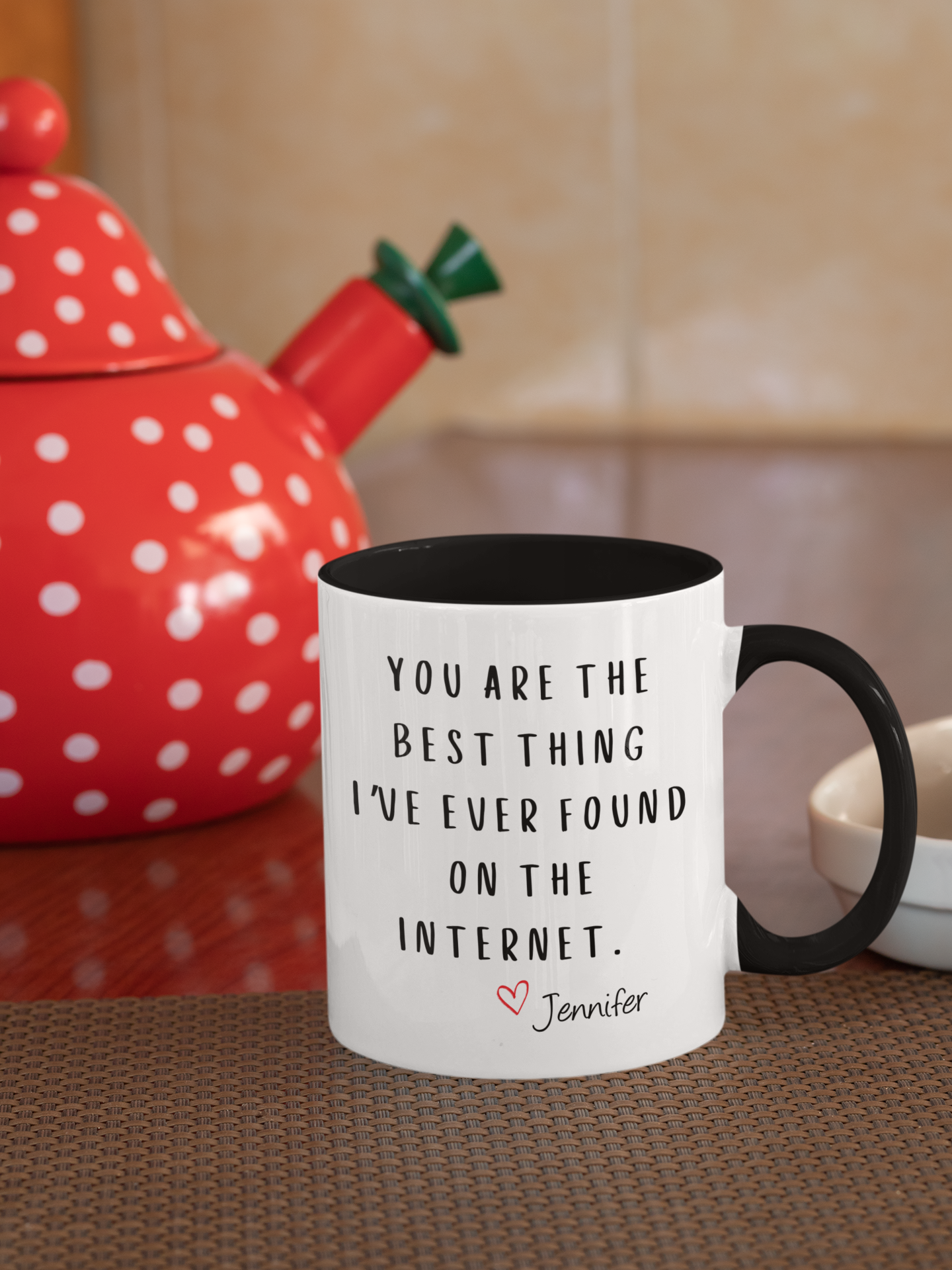 You Are The Best Thing I've Ever Found on the Internet | 11 oz. Double-Sided Accent Mug